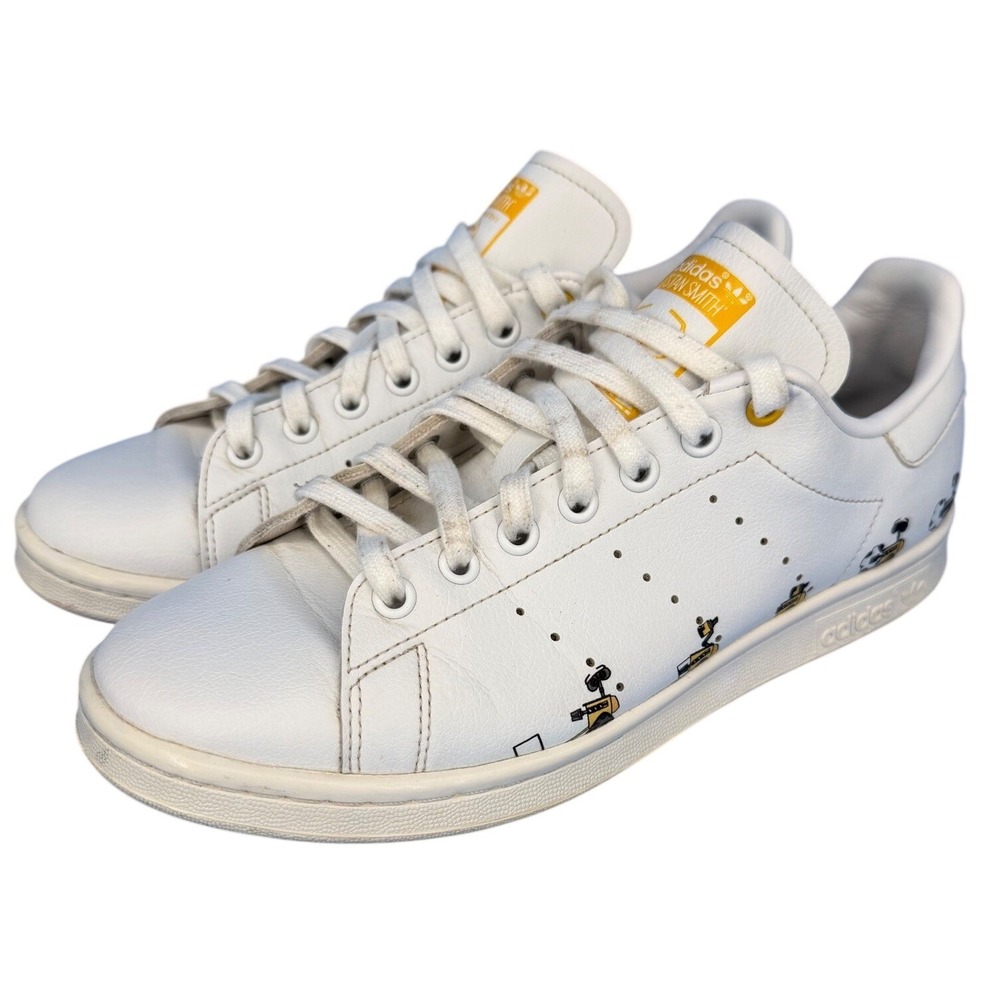Adidas Stan Smith Disney‎ Wall-E White Yellow Sneakers GZ3097 Mens 8.5